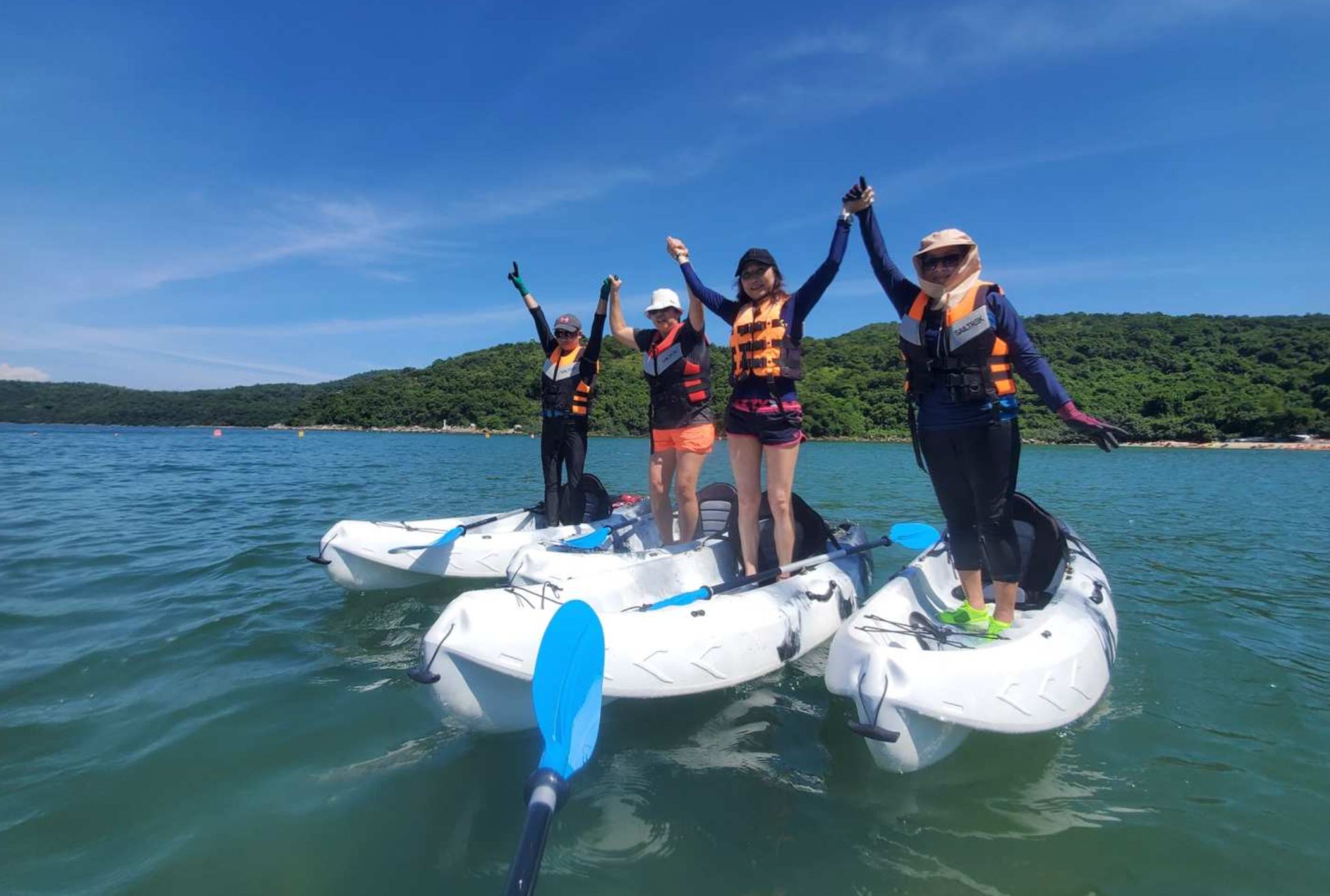 Ngarai Aliran Fanling Pingnam & Kayak Sai Kung Hoi Ha + Snorkeling - Photo 1 of 6